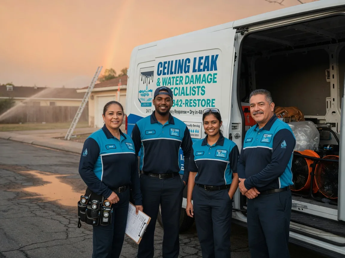 Ceiling Leak Cleanup company in Jamestown, KS
